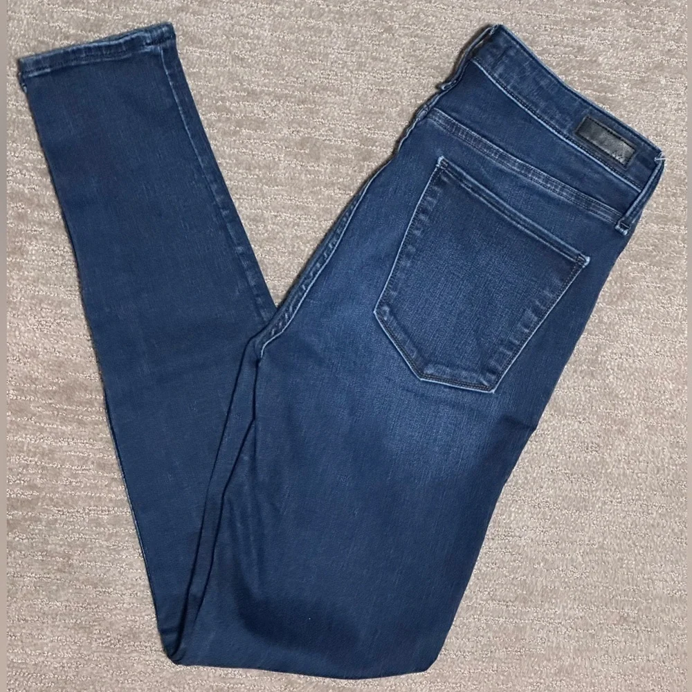 Abercrombie & Fitch Simone High Rise Super Skinny Jeans Dark Wash Size 27/4R
